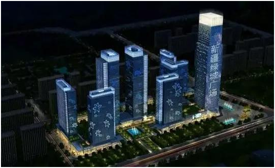 新疆绿城广场钢结构防火涂料工程(图1)