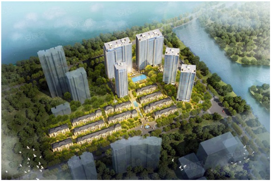 绿城柳岸晓风钢结构防火涂料工程(图1)
